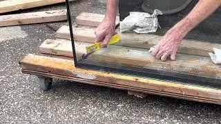 Repairing a Red Sea Reefer leaky front seam   Part three