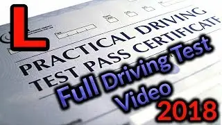 Full Real Uk Practical Driving Test Pass Video ||Horsforth Test Routes||