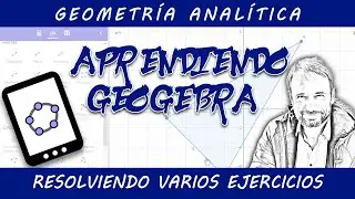 🤔👉 Resolviendo EJERCICIOS con 😉📐 GEOGEBRA 2020 | Geometría Analítica | TEASER # 5