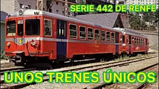 📽️Unos TRENES &Uacute;NICOS en el FERROCARRIL ESPA&Ntilde;OL, la serie442 de Renfe 