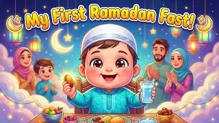 Wow! Baby&rsquo;s First Fast 🌈🌙 | Cute Ramadan Cartoon