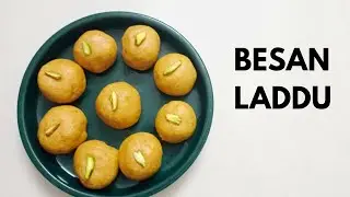 Besan Laddu Recipe 😍 | Perfect Soft & Tasty Besan Ladoo at Home | बेसन के लड्डू की मज़ेदार रेसिपी।