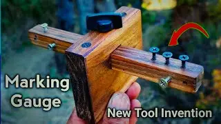 Marking Gauge ! How To Make A Perfect Marking Gauge ! Woodworking Tools