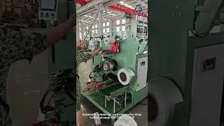 AUTOMATIC COMPOSITE CORD STRAPPING BAND STRAP BELT WINDING REWINDING COILING RECOILING WINDER COILER