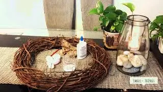 DIY Easter rustic wreath