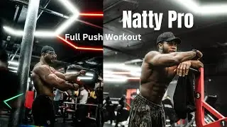 Training Push With One of the Best Natural Bodybuilders 