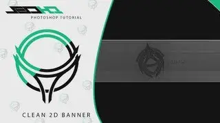 Photoshop Tutorial | Making A 2D Clean (Professional) Banner | DivinityArtists