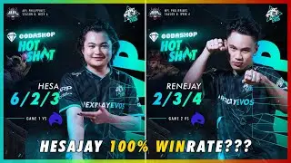 HESA + RENEJAY = 100% WINRATE? ECHO VS NXPE GAME 2 MPL PH WEEK 6