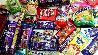 Unboxing So Many Candies - Very Satisfying!
