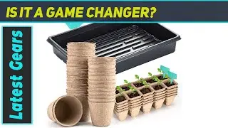 Seed Starter Kit Propagator - Best Gardening Starter Set for Beginners and Kids