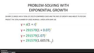 exponential growth and decay examples