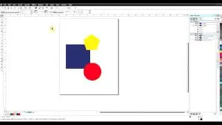 Group Weld Combine In CorelDraw