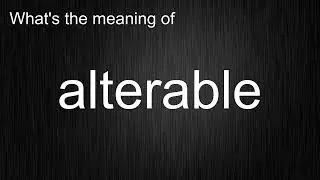 What's the meaning of 