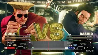 SFV Champion Edition 🔥 Higuchi (Guile) Vs Gachikun (Rashid) 🔥 Online Matchs 10/31/2022