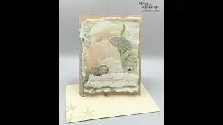 Stampin Up//Seaside Wishes//Country Lace DSP//Thank You Card//Sneak Peek//2024-2025 Annual Catalog
