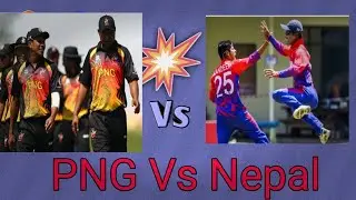 NEPAL VS PNG LIVE II CricEver