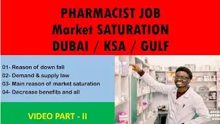 Pharmacist/ Assistant Jobs Dubai, KSA, Gulf, saturation, salary $ benefits 👎 Reason ways solutions