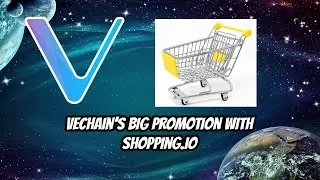Vechain's big promotion with Shopping.io
