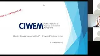 CIWEM Chartership competencies breakfast webinar series | C3