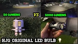 HJG ORIGINAL LED BULB 💡 COMPARISION || 50 LUMENS VS 5000 LUMENS 🤩 💯% ORIGINAL || DELIVERY AVAILABLE