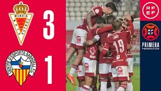 RESUMEN #PrimeraFederación | Real Murcia CF 3-1 CE Sabadell FC | Grupo 2 | Jornada 16