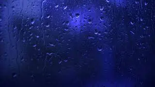 Relieve & Goodbye Stress with Heavy Rain and Thunder on the Windown at Night, White Noise Help Relax