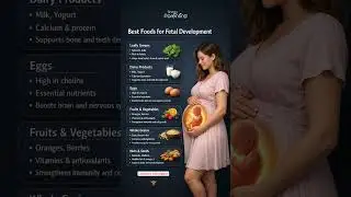 Best Foods for Fetal Development | Pregnancy Superfoods for Healthy Baby Growth