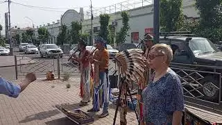 Музыка индейцев. Группа в Улан-Удэ 20.06.19 -  спокойная мелодия