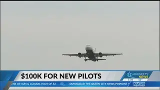 Piedmont Airlines offers new pilots $100K signing bonus