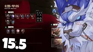 ARENA GNAR IS BACK IN PATCH 15.5!!! | Patch 15.5 Rundown (League of Legends)