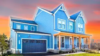 Tour the 5600 sqft Belmont Model by Van Metre located in Hartland - Farmhouse in Aldie, Virginia