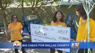 Dallas Charity Gets Surprise Check