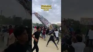 moharram ki 10 tareekh || vlog with kashif || #moharram #azadaar #karbala #tajiya #shortfeed #shorts