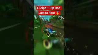 Last to First 🥇| El Zipo + Rip Rod | Volcano Blast 🌋| Beach Buggy Racing 2 🏖️🏁| #bbracing2 | #bbr2