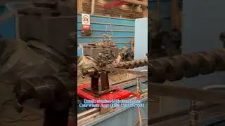 Auger Flight Mould Forming Machine, Spiral Flight Making Machine #screwconveyor #auger #machine