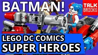 LEGO Batman Gotham City Cycle Chase Review! Set 76053 DC Comics Super Heroes!