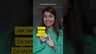 How to ask 'How are you' in Polish?🇵🇱