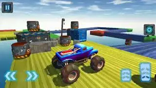 Cyber Truck Impossible Tracks - Gameplay | sterise gaming