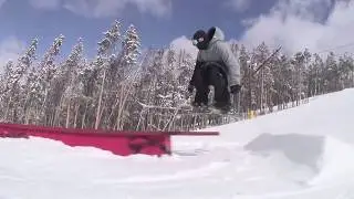 Vintage Mike Hornbeck Terrain Park Footage - Circa 2009