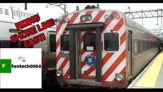 Riding Shore Line East 