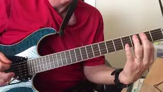 Dimarzio Fred Pickup in Washburn X1 Custom Guitar AxeFx II - Florida Chuck Black Music