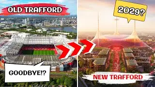 AMAZING! LARGEST STADIUM IN UK? New Manchester United Stadium Rendering Design! Capacity 100,000