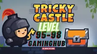 Tricky Castle level 95-98||walkthrough.(Princess Castle)