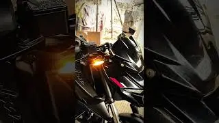 LED INDICATOR IN PULSAR N160 🔥 #pulsarn160 #ledlights #upgrade #viralreels #shorts