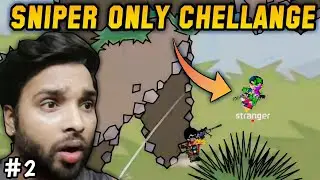 Sniper only challenge in mini militia 😱 # 2