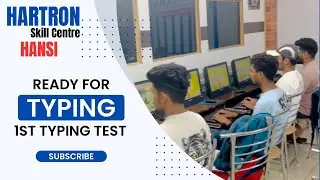 Typing Test-I for Internal Assessment |Full_video_on_my_channel| #Rohitthakralvlogs