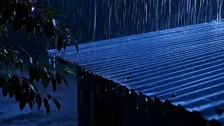 🌙 Stormy Rain on Roof &mdash; Cozy Sleep Rain Sounds for Anxiety Relief & Calm Bedtime Ambience 💧
