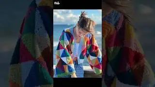 cute crochet ideas #crochet #crosia #crochetdesign #crochetpattern #crosiadesign #crochetcardigan