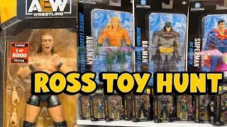 Ross and Target Oy Action figure discount toy hunt! AEW Chase! DC Marvel GIJOE STAR WARS an more