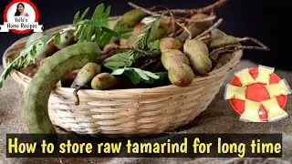 Tamarind | how to store raw tamarind | how to preserve raw tamarind for long time in telugu
